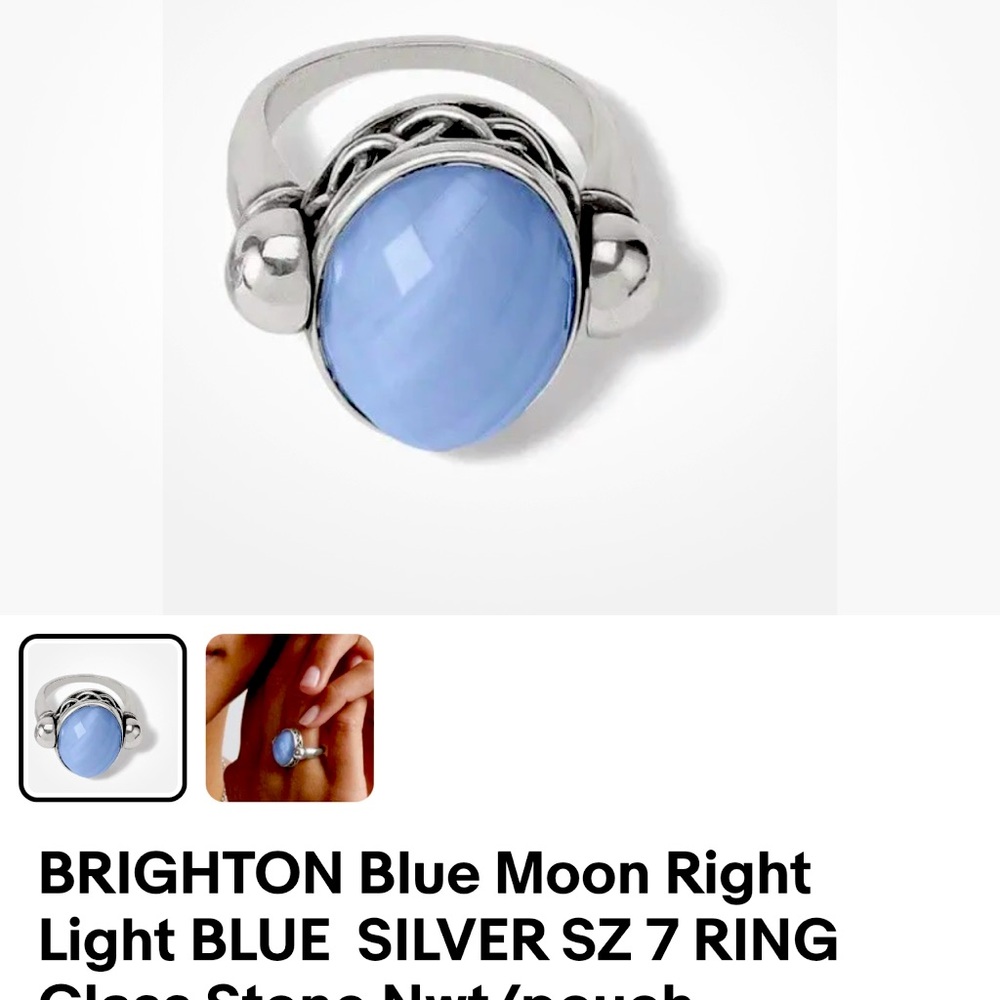 Brighton Blue Moon ring size 7